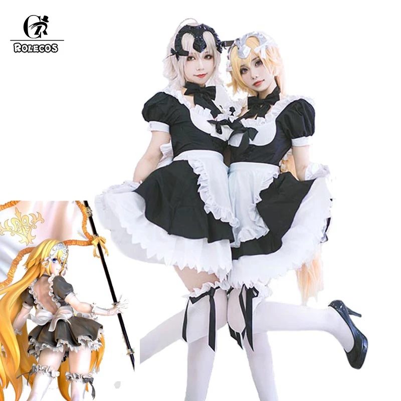 ROLECOS FGO Косплэй костюм Жанна д 'Арк сексуальное платье Жанны д' Арк Для женщин