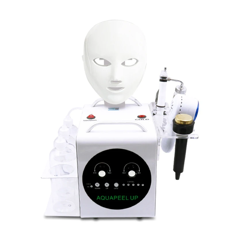 

Five Heads Small Bubbles Facial Clean Remove Blackheads Hydration Repair Wrinkle Multifunction Skin Management Beauty Instrument