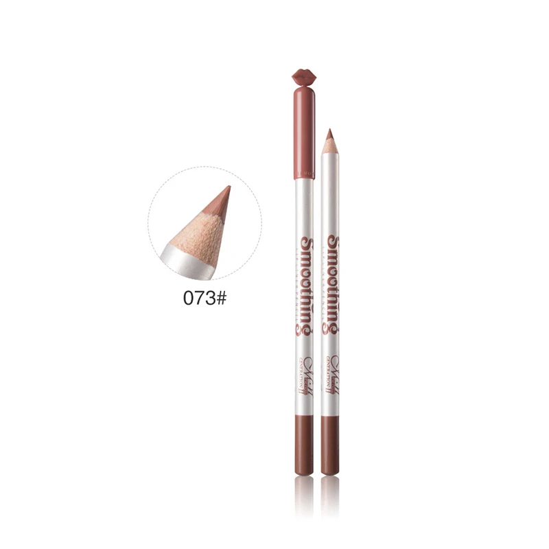 MENOW 12 цветов/Набор сексуальная матовая губная палочка Lipliner карандаш для губ матовый телесный карандаш для губ Набор косметический макияж инструмент косметический P124 карандаш для губ набор карандашей для губ