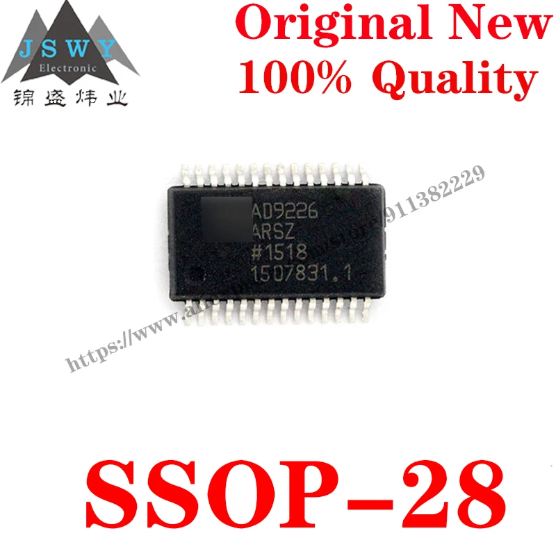 5~10 PCS AD9226ARSZ SSOP-28 Semiconductor Analog to Digital Converter-ADC IC Chip with for module arduino Free Shipping AD9226AR
