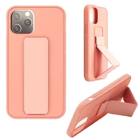 wrist strap phone case for iphone 11 12 pro max xr xs max x 6s 7 8 plus 12mini wristband stand holder matte soft back cover