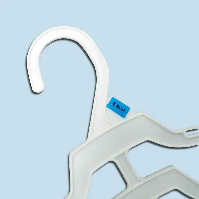 10 шт. белые пластиковые вешалки для детской одежды работающий от руки Костюмы