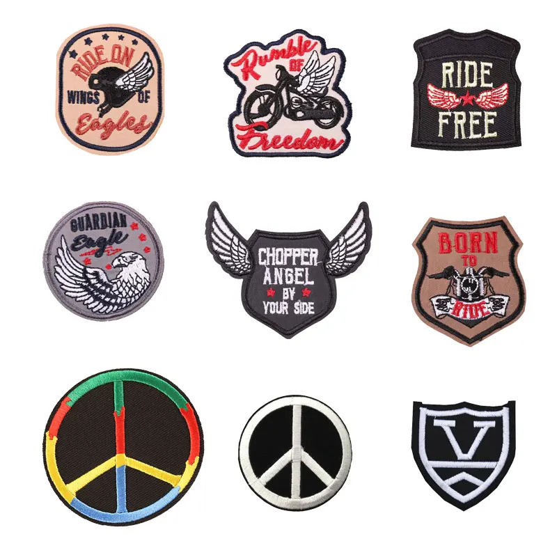 Нашивки с вышивкой для верховой езды нашивки теплопередачей Аппликации сделай