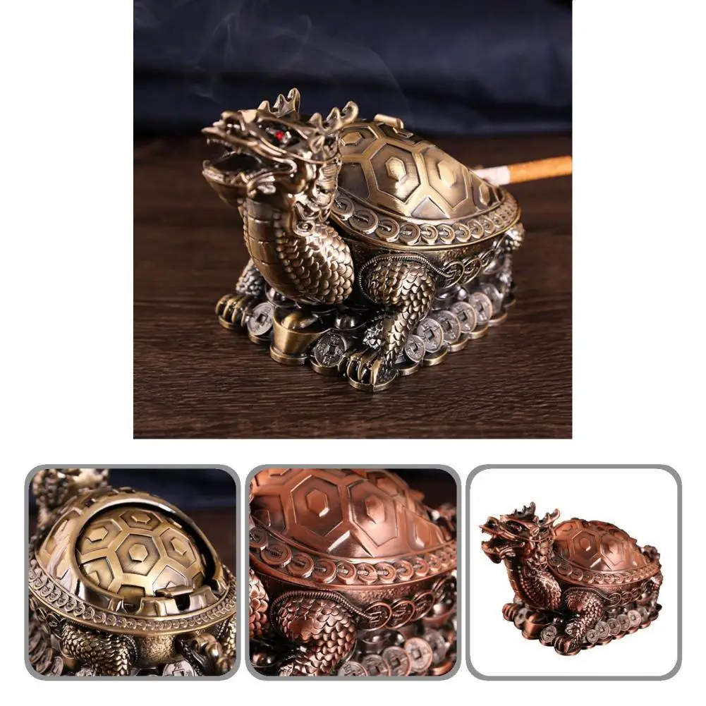 

Ashtray Holder Reusable Ashtray Decor 2 Colors Stylish Convenient Practical Windproof Ash Container