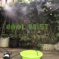 s280 water cooling kit 20m25m30m irrigation set for plant growing garden cooling mist nozzles water sprayer