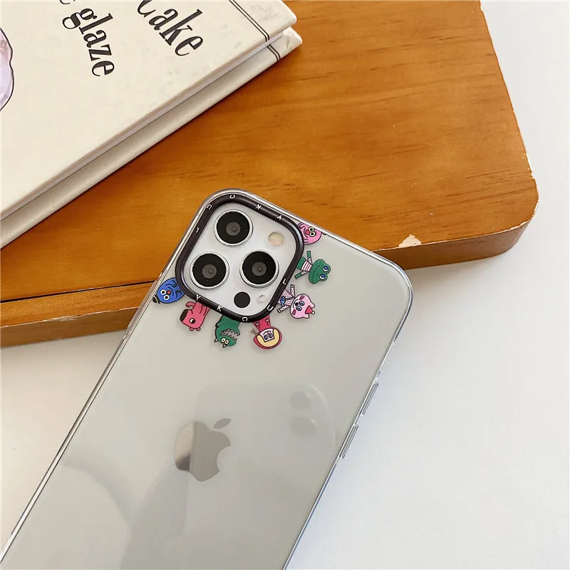 

Silicone Transparent Phone Case For iPhone 7 8 Plus 2020 SE 7Plus 8Plus X XS XR 11 11Pro 11Pro Max 12Pro 12Pro Max Pro Mini Case