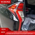 Аксессуары для Mitsubishi Pajero Sport, хромированные задние фары, крышка для Mitsubishi Montero Pajero Sport Parts Ycsunz, 2016-2019