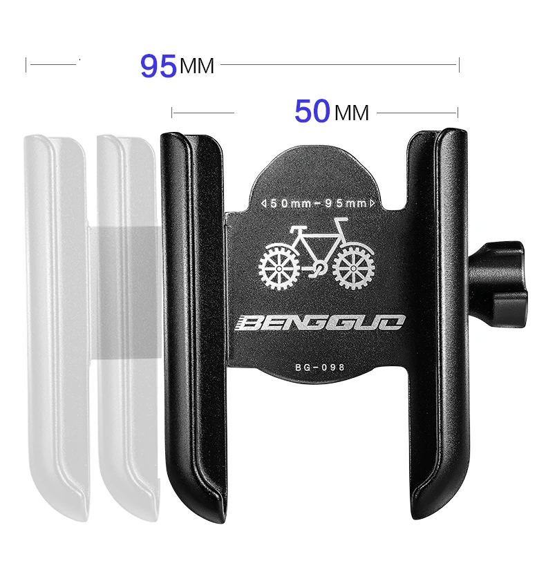 Флюоресцентный кронштейн из алюминиевого сплава для велосипеда |