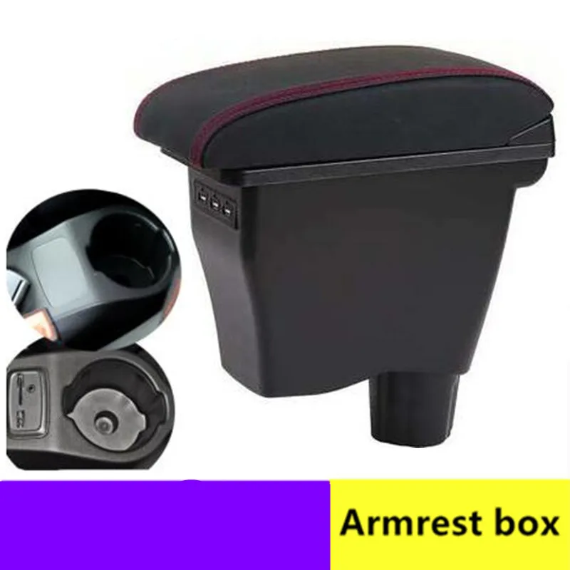 Подлокотник из искусственной кожи для Smart 453 Fortwo Forfour 2015 2018 с двухслойным USB портом