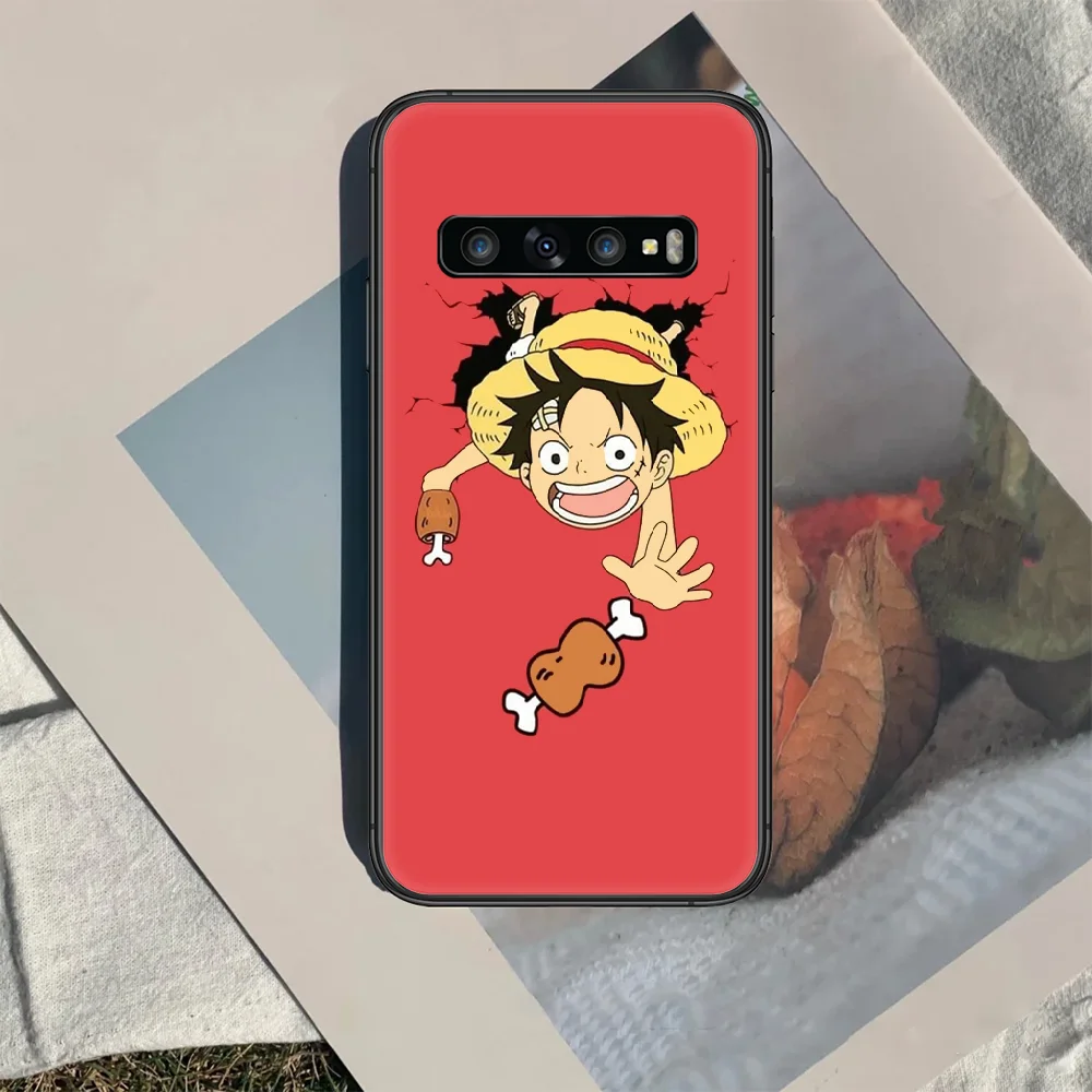 

Monkey D. Luffy Phone Case Cover Hull For Samsung Galaxy S 7 8 9 10 e 20 FE edge uitra plus Note 9 10 20 black Bumper Luxury