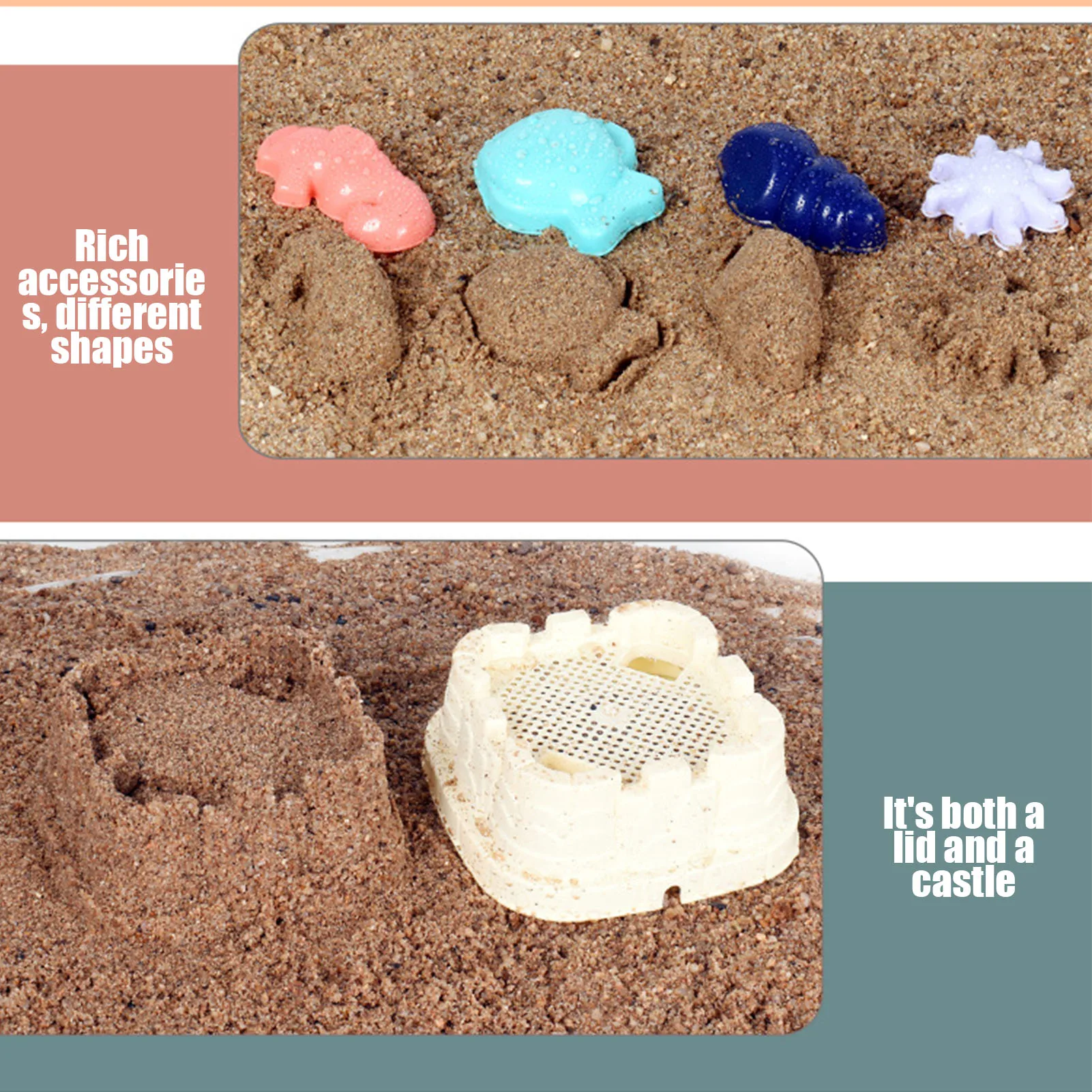 

Children Beach Play Sand Sandbox Toys Toddler Beach Toys Sand Beach Set Kit Toys For Summer Water Play Sand Toy For Gifts