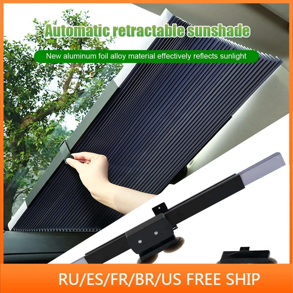 

Car Sunshade Umbrella UV Windshield Cover Foldable Heat Insulation Sun Blind Auto Protection Accessories Dropshipping