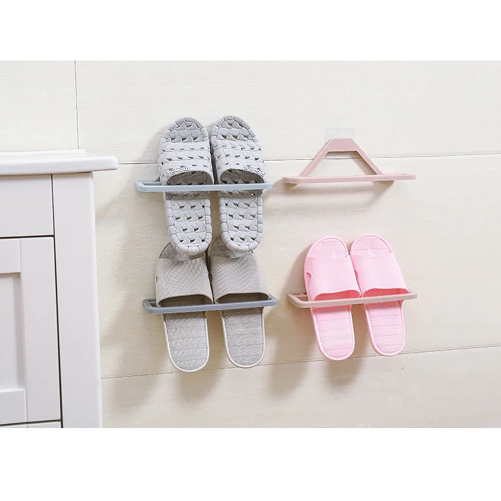 Многофункциональная настенная подвесная полка для обуви в стиле пасты ванной