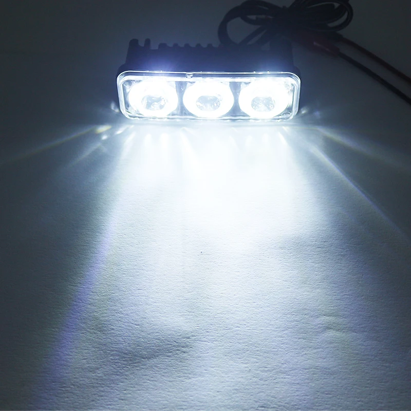 2 шт. универсальный упор для Авто дневные ходовые огни Светодиодный дневной