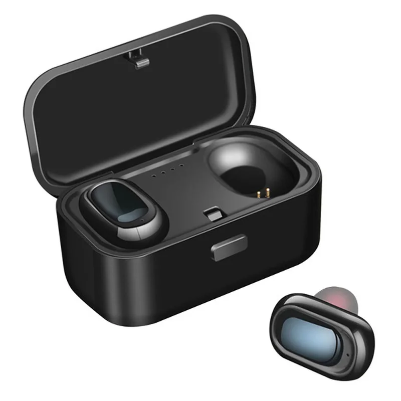 L1 Bluetooth Headset Tws Wireless Earphones 3D Stereo Sound Waterproof Earbuds Built-In Mic with Charging Box | Электроника