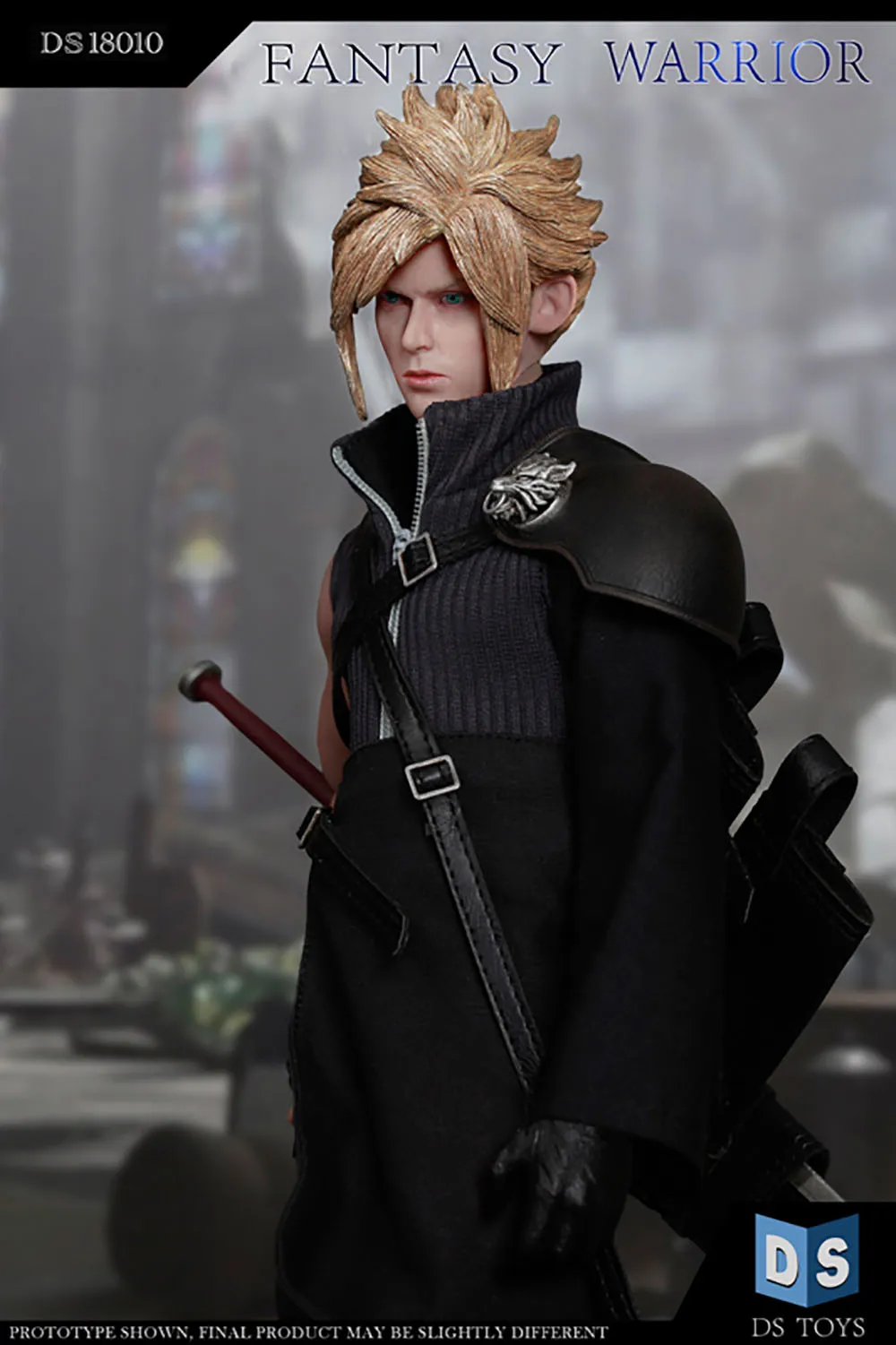 

DS TOYS 1/6 Fantasy Warrior Claude Action Figure 12" Male Soldier Full Set Model for Fans Collection