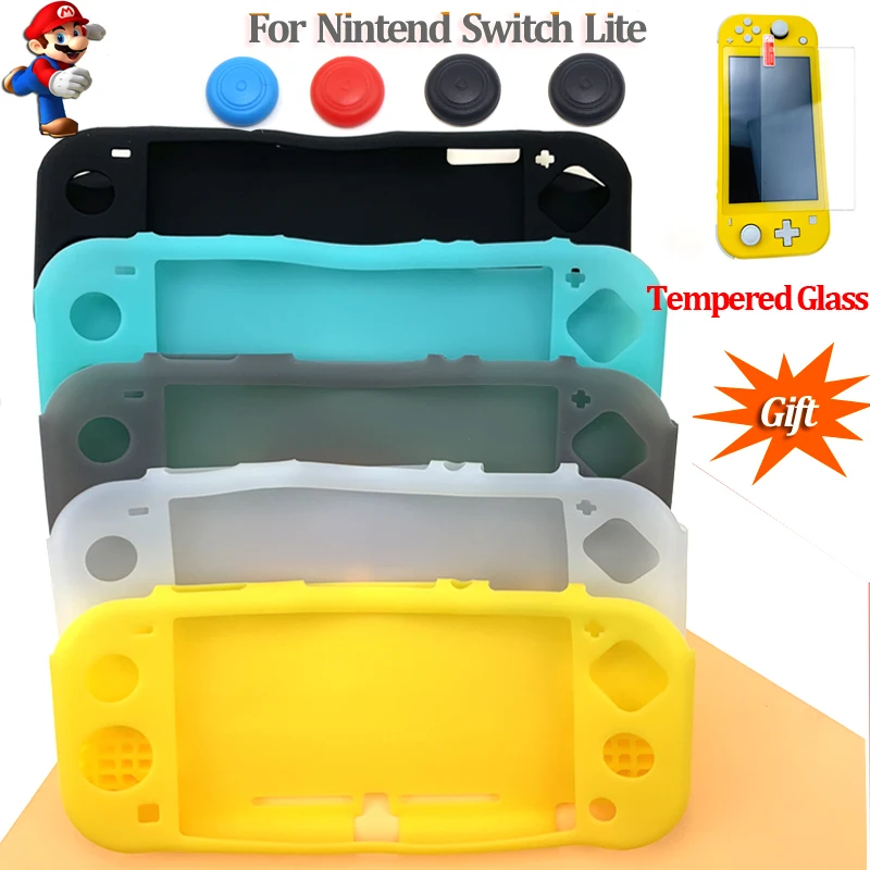 Силиконовый защитный чехол для Nintendo Switch устойчивый к падению Lite игровой автомат