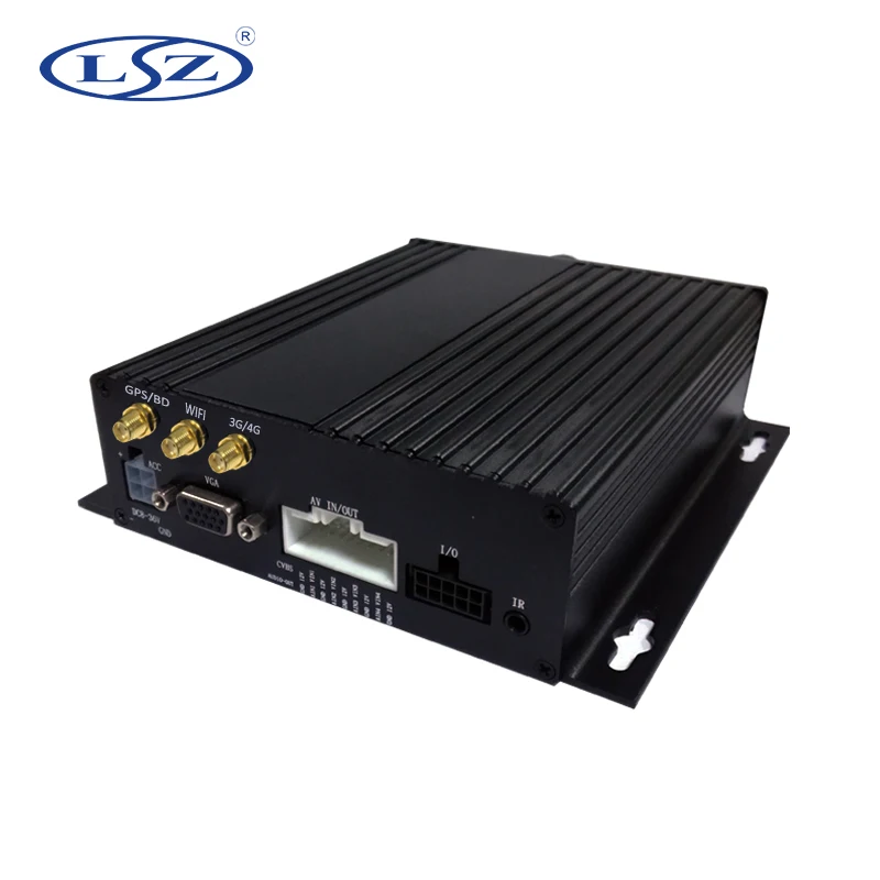 AHD 1080P двойная SD-карта школьный автобус прицеп грузовик такси автомобиль 4Ch