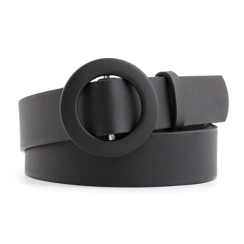 

2020 Vintage Black Brown White Female Leather Waist Belt Women Designer Belts For Women's Dress waistband Strap 107*2.8cm