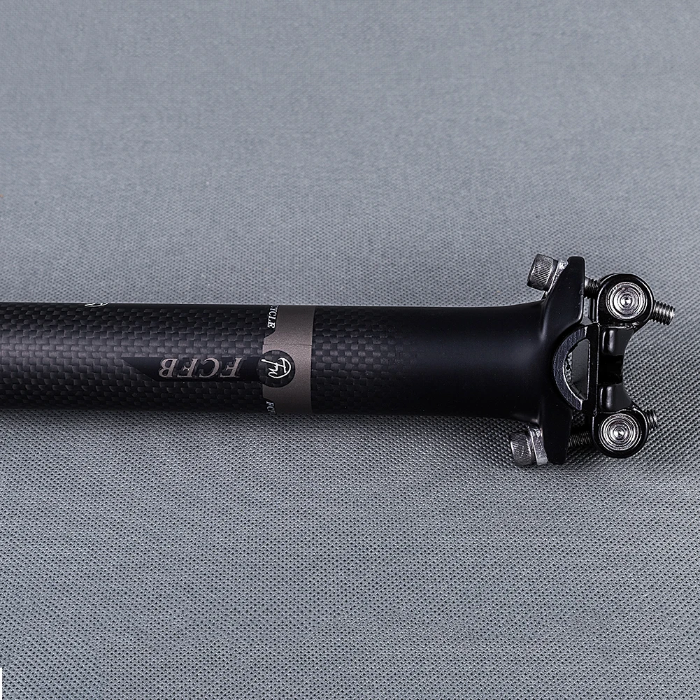 Подседельный штырь из углеродного волокна FCFB матовый 3K Диаметр 27 2 мм 30 8 31 6 | Спорт