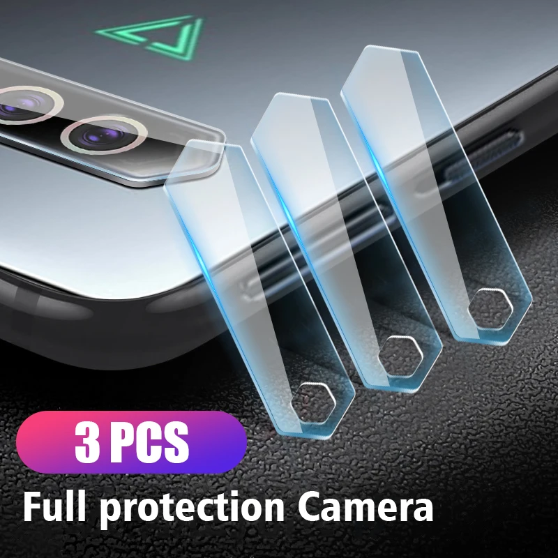 

Закаленное стекло для камеры xiaomi Black shark 4 pro, пленка для защиты объектива от царапин, 3 шт.