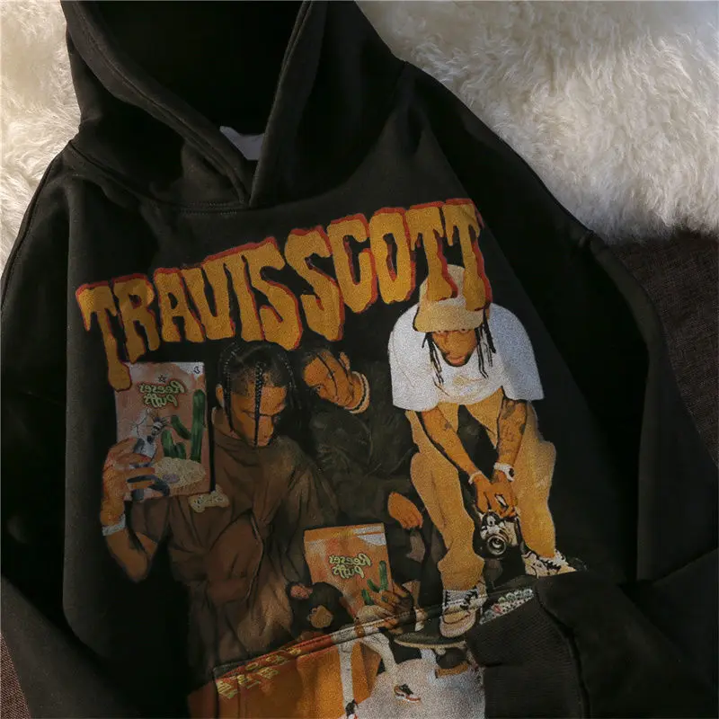 

2021New Hoodies Men Women Oversized Vintage Hiphop Hoodies Catus Jack Sweatshirt Streetwear Fashion Swag Hip Hop Clothes