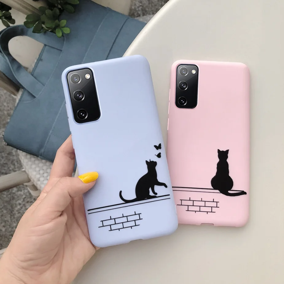 Чехол для Samsung Galaxy S20 FE мягкий тонкий чехол с изображением конфет Lite S 20 S20FE |