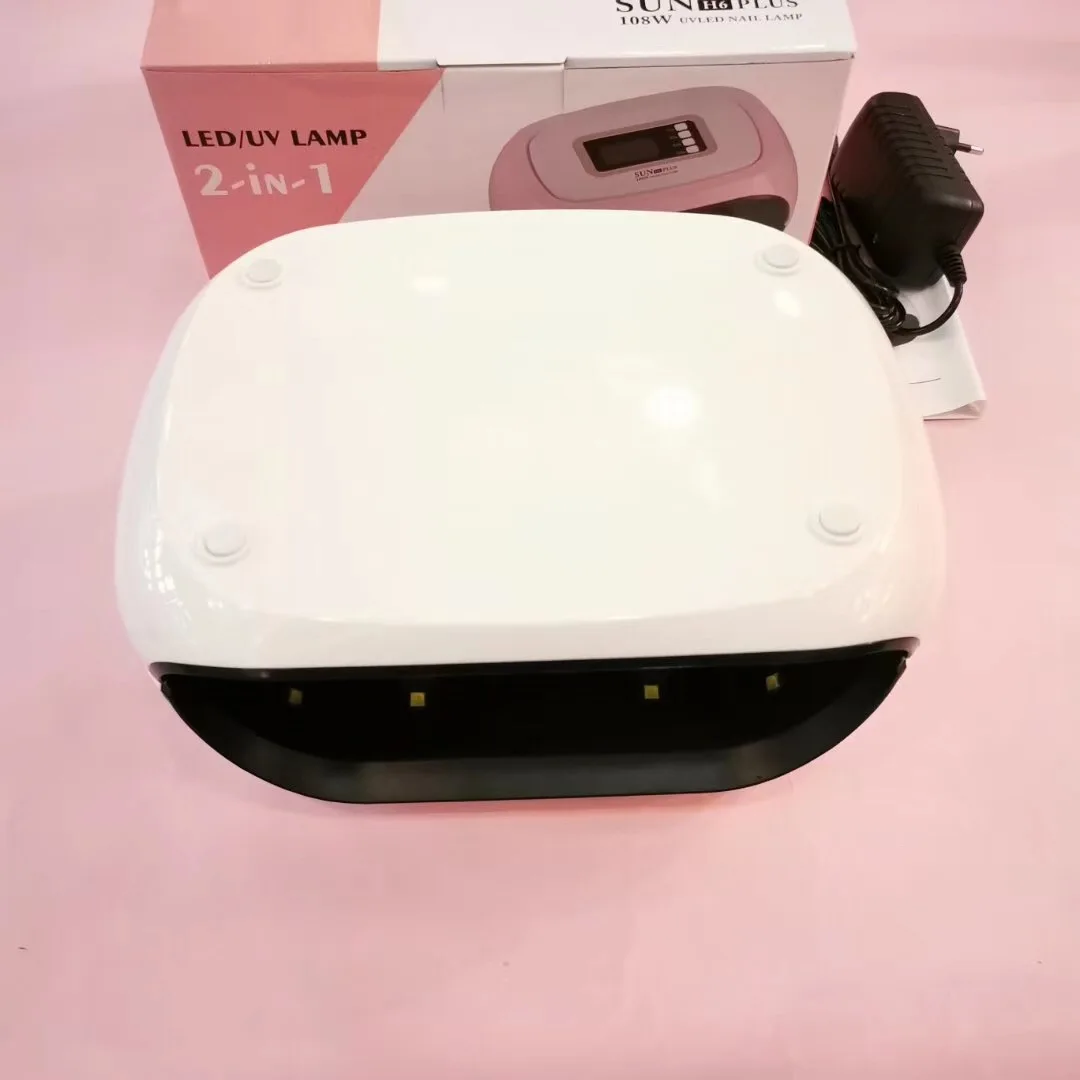 

New 48W UV LED Lamp Nail Dryer 39 PCS LEDDual hand Nail Lamp For Curing UV Gel Nail Polish With Sensor Timer LCD Display