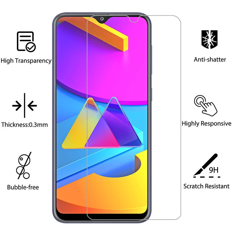 Закаленное стекло для защиты экрана samsung m10s чехол galaxy m 10 s m10 защитный телефона gm10s