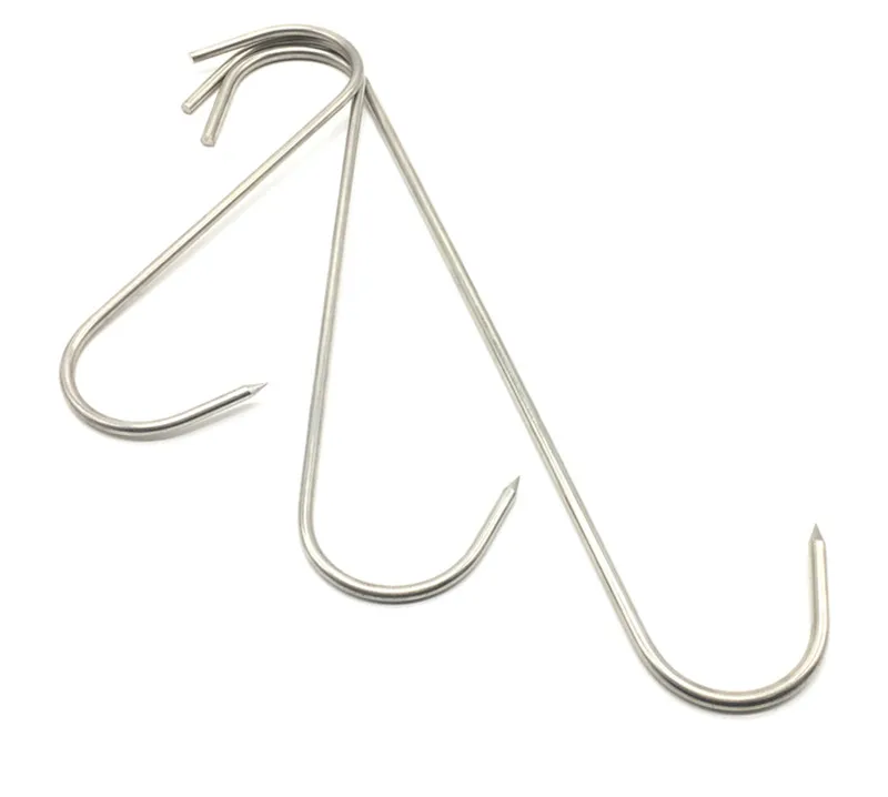 1 шт s образные Нержавеющая сталь крюк для говядины жаркое голубь курица кольцо