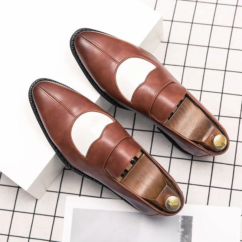 

Men's Shoes Sneakers Formal Shoes Casual Men Oxford Hot Sale Leather Man Brand Office Business Trending Products Loafers Party