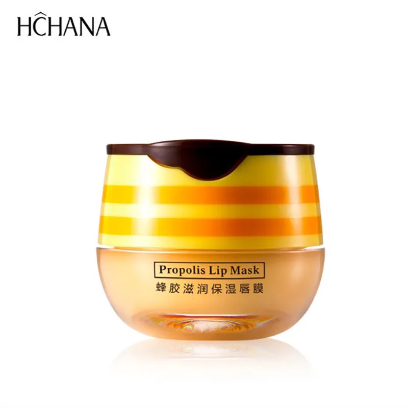 Медовая гелевая маска для губ увлажнение восстановление удаление линий пятна