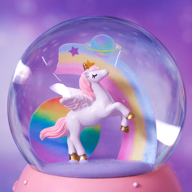 Прямая поставка новинка мультяшный единорог светодиодный ночник детские лампы