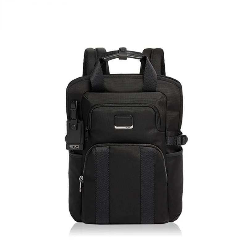 

Nylon Men's Double Shoulder Computer Bag Tote Backpack 232652