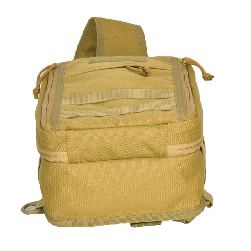 Тактическая Сумка в стиле милитари Молле на плечо одна сумка EDC камуфляжный