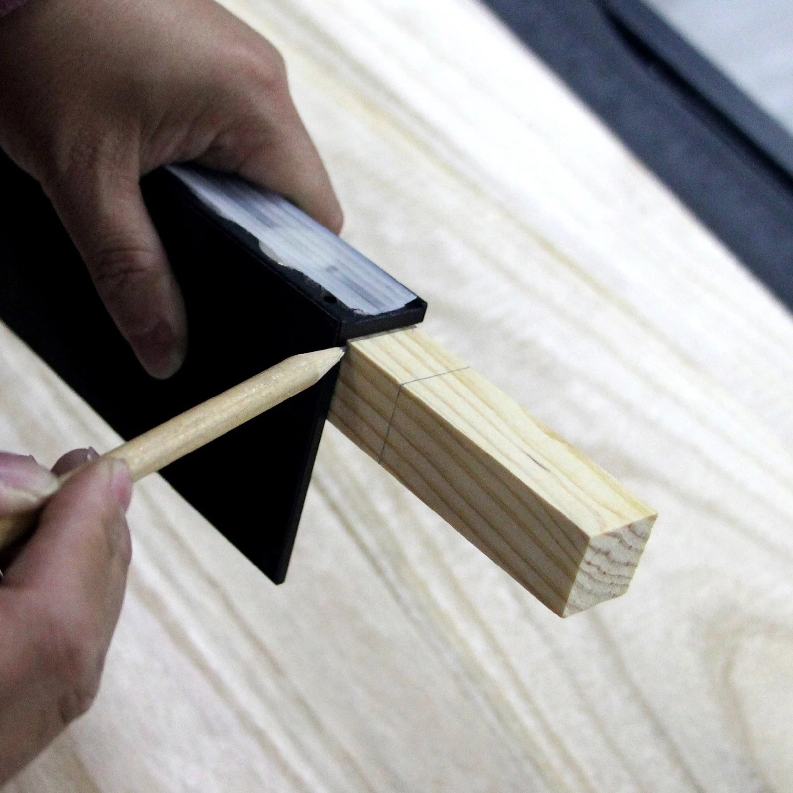 

Wood Cutting Straight Ruler Marking Ruler Protective Ruler Aluminium Alloy School Art Stable Craft Aluminum Alloy Measurement