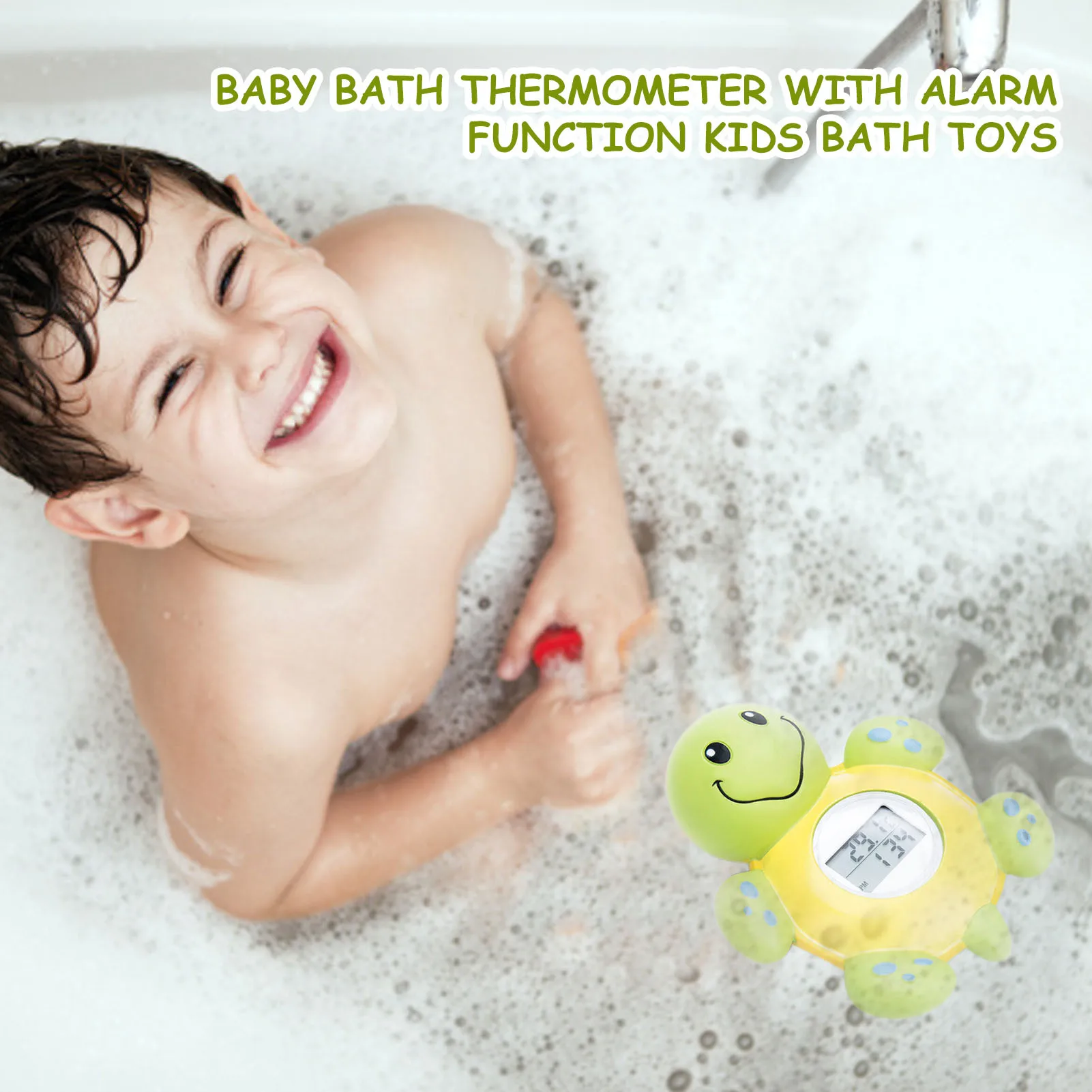

Baby Bath Thermometer Water Thermometer With Alarm Function Kids Bath Toys Children Bathtub Swimming Pool Safety Thermometers
