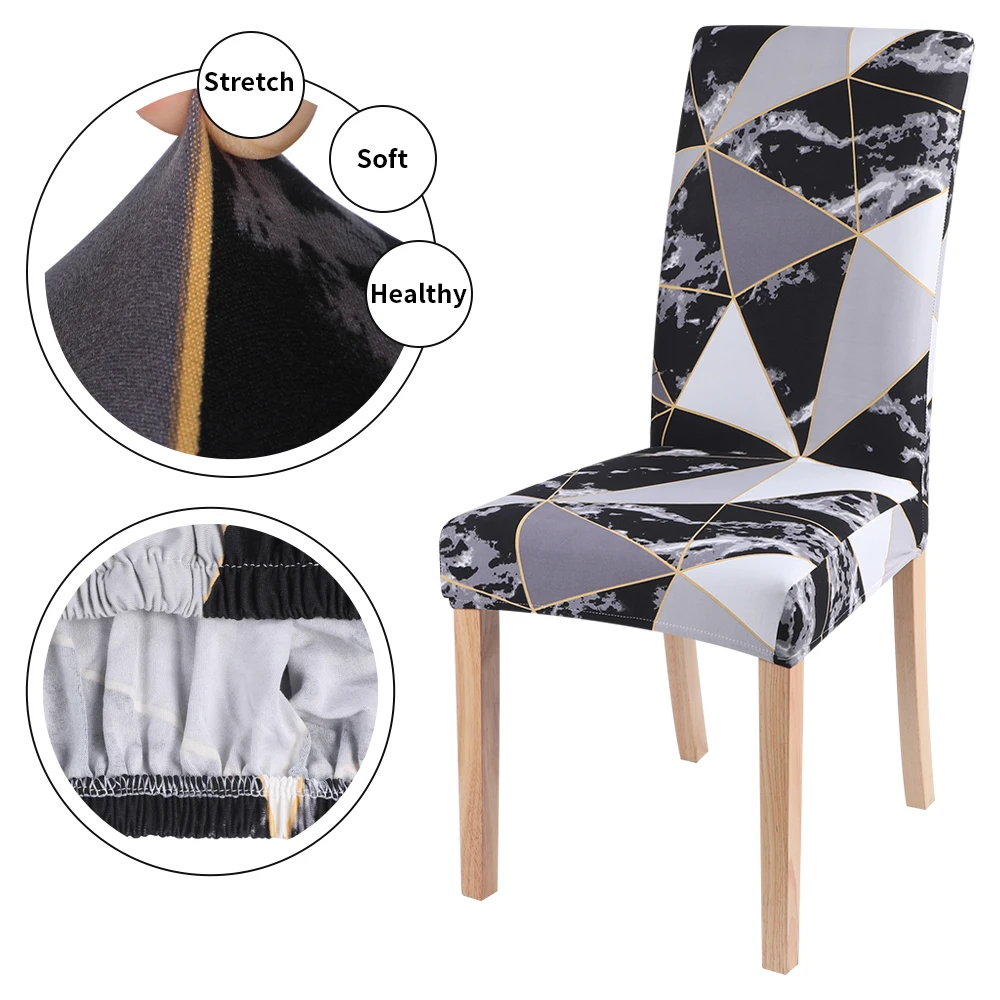Печать чехлы для стульев Чехлы столовой с защитой от пыли мебель дома Декор анти