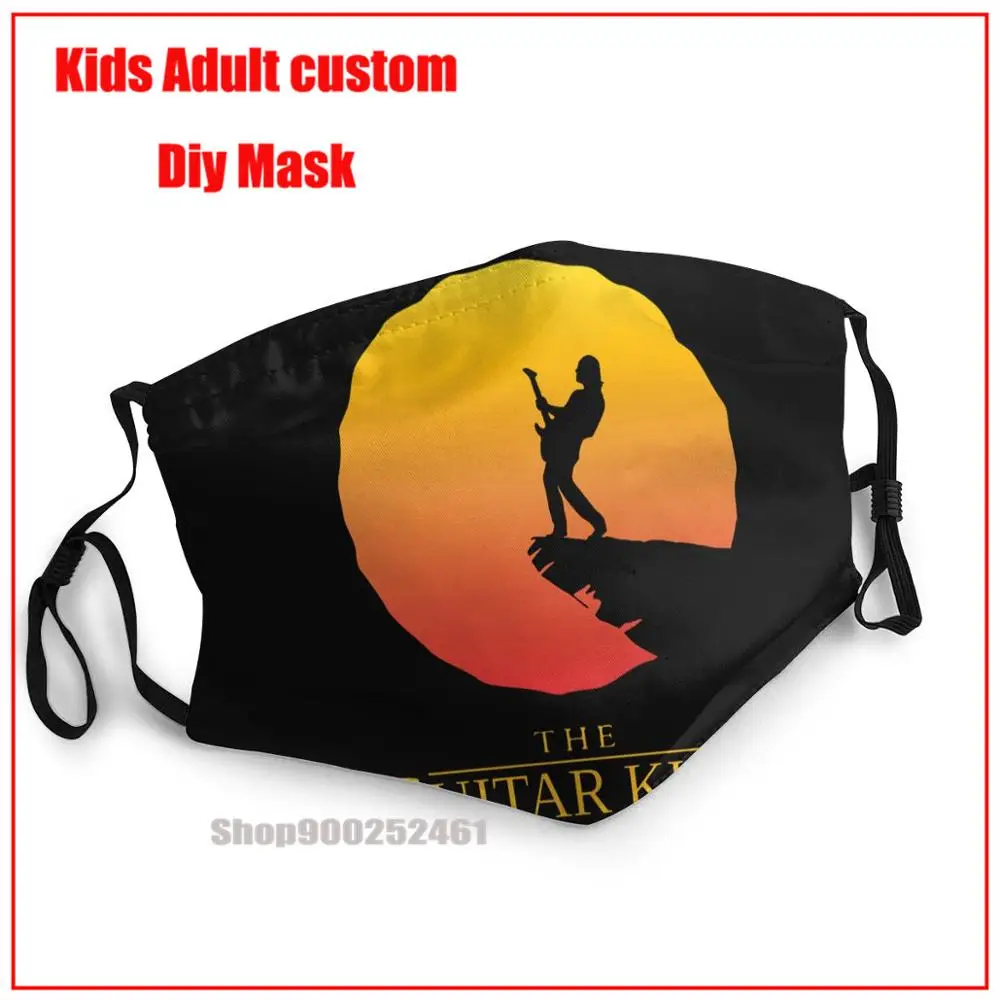 

Guitar King DIY маска для лица модная маска для лица моющаяся многоразовая маска для лица adultmascarillas de tela lavables con filtro