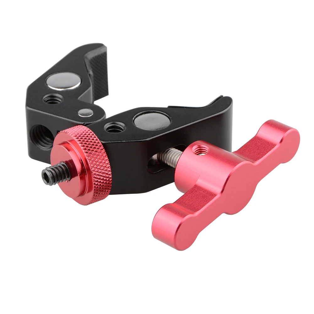 CAMVATE Супер Краб зажим щипцы с 1/4 &quot 20 до 1/4&quot преобразования винт для