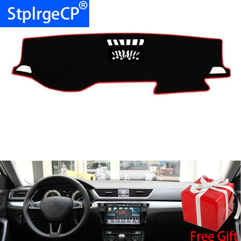 Чехлы на приборную панель автомобиля для Skoda Superb 2016 2017 2018 2019 правый и левый