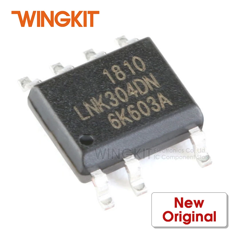 5 шт. LNK304DN-TL SO8C LNK304DN LNK304D LNK304 SO-8C / 7-Pin Energy-Effi cient Off-Line Switcher IC | Электроника
