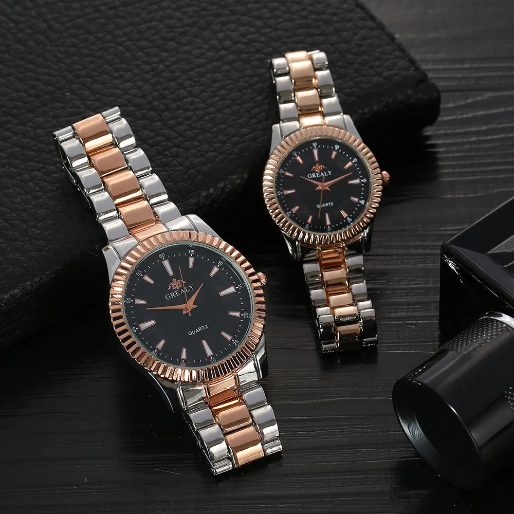 Часы наручные для мужчин и женщин Модные Простые повседневные кварцевые из