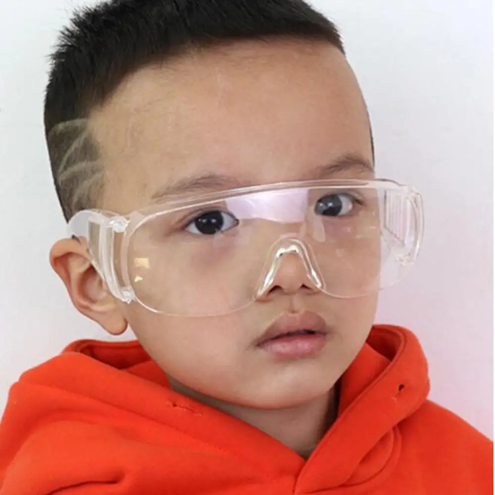 

Vaccine Shutter Goggles Plastic Dust-Proof And Breathable Safety Glasses Transparent Protective Glasses 1 Piece