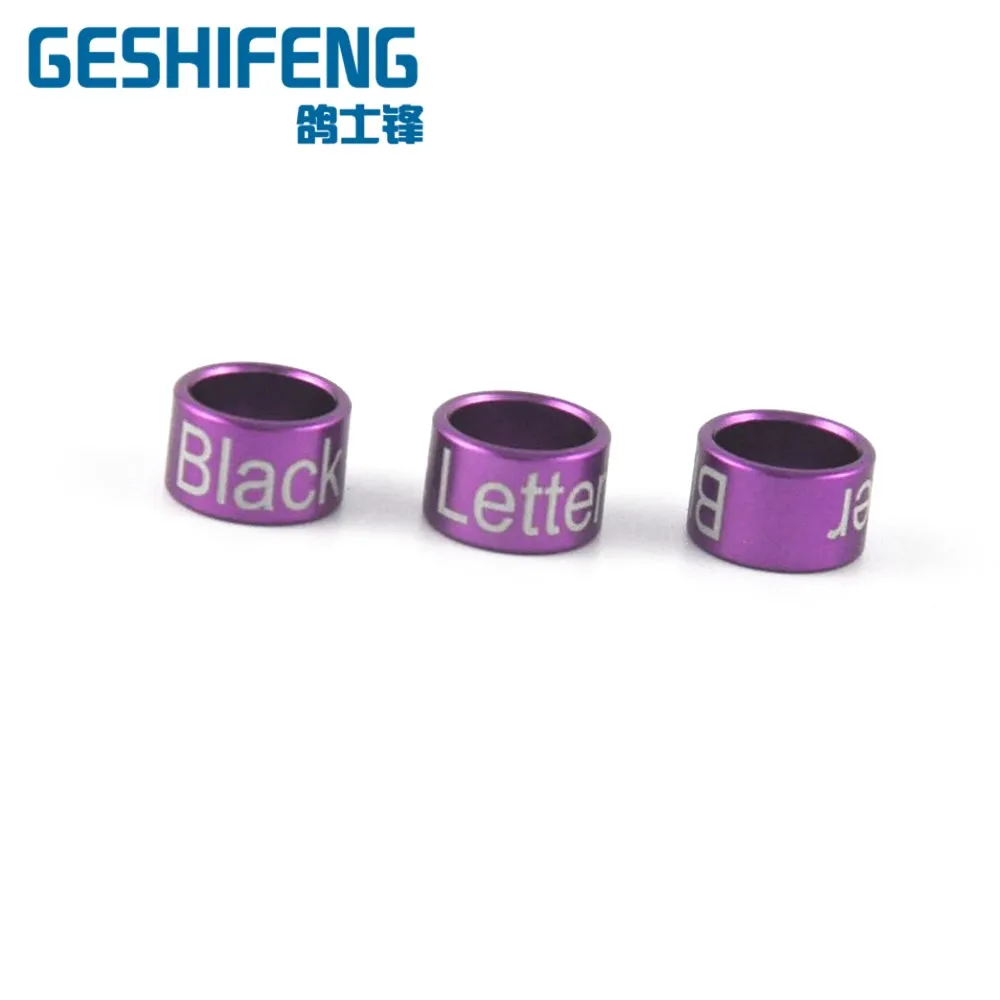 2 16 мм внутренний диаметр металлический гоночный кольца для маркировки