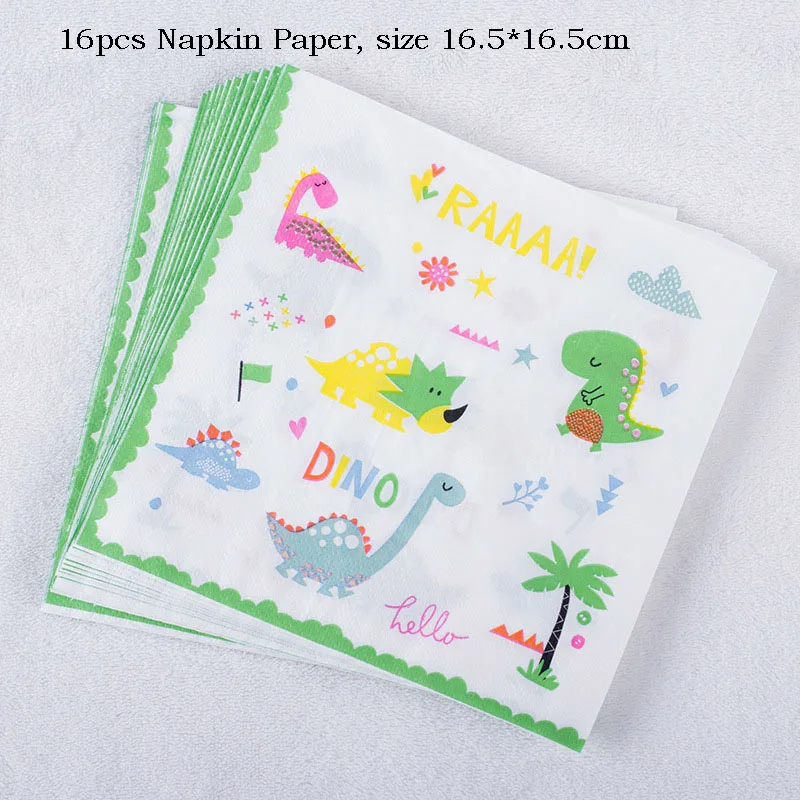 Динозавр вечерние поставки динозавр бумажный шарик гирлянда для детей День