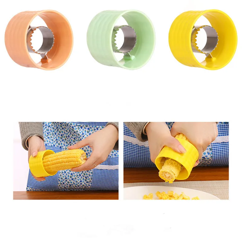 Creative Home Gadgets Corn Stripper Cob Cutter Remove Kitchen Accessories Cooking Tools | Дом и сад