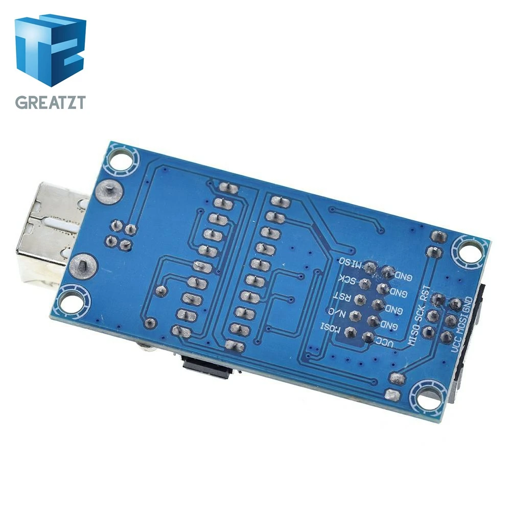 GREATZT 1 комплект USBTiny USBtinyISP AVR ISP программатор загрузчик для Meag2560 UNO R3 с 10pin Кабель