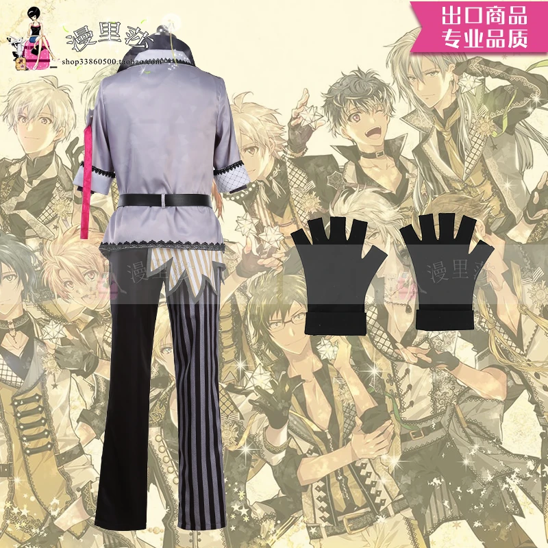 Аниме Idolish7 Re:vale 3-й юбилей день Святого Валентина униформа для пения Cospaly Костюм H |
