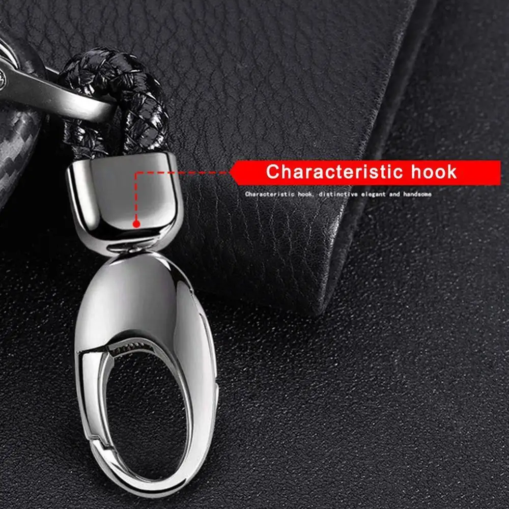 Новинка чехол-брелок для автомобильного ключа жесткий чехол из углеродного